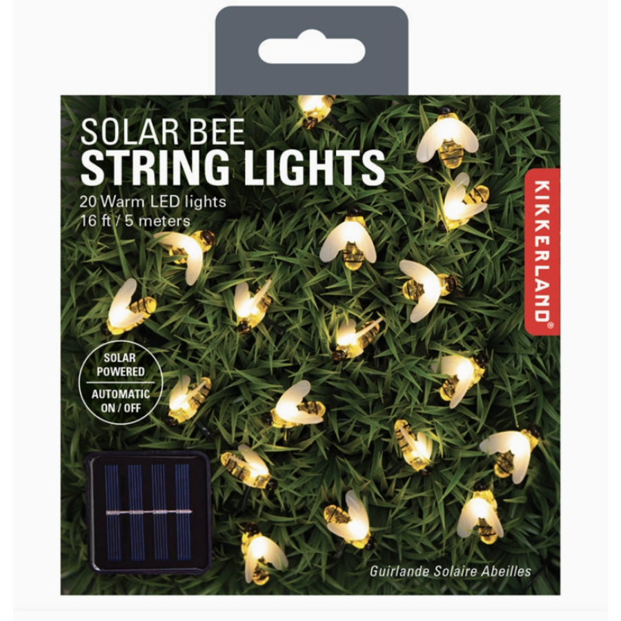 Bee Solar String Lights