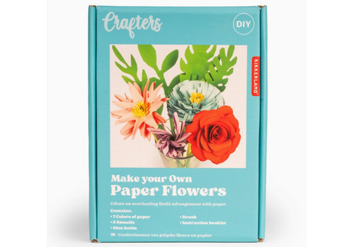  Kikkerland Crafters Paper Flowers 