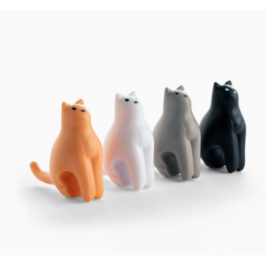 Cat Tea Bag Holders (set of 4)
