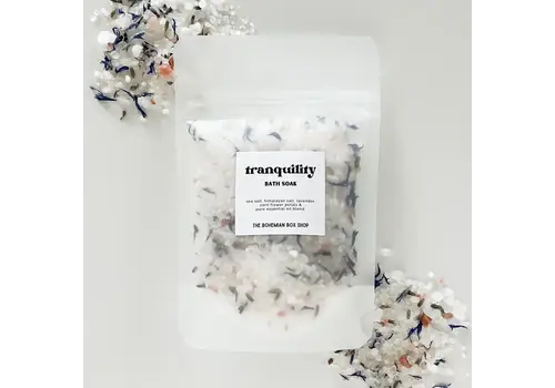  The Bohemian Box Shop Tranquility Soak Packet 4 oz. Bath Salts 