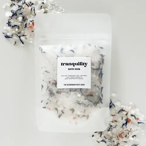  The Bohemian Box Shop Tranquility Soak Packet 4 oz. Bath Salts 