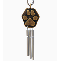 Musical Car Chime Paw Print