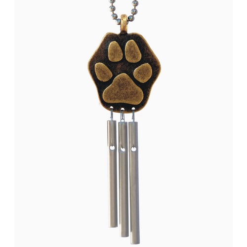  Jacob's Musical Charms Musical Car Chime Paw Print 