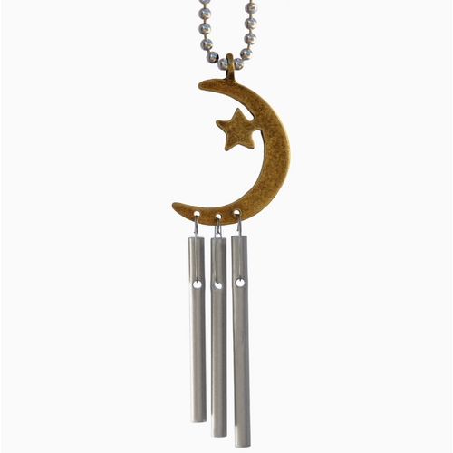  Jacob's Musical Charms Musical Car Chime Crescent Moon and Star 