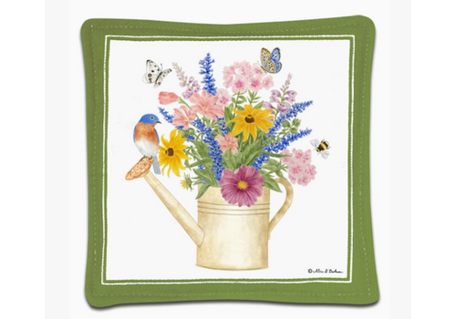  Alice's Cottage Spiced Mug Mat Watering Can Bluebird 