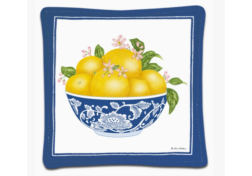  Alice's Cottage Spiced Mug Mat Lemon Bowl 