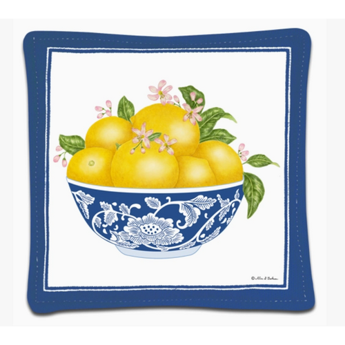  Alice's Cottage Spiced Mug Mat Lemon Bowl 