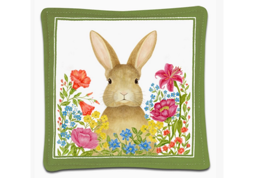  Alice's Cottage Spiced Mug Mat Spring Bunny 