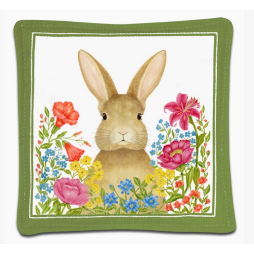  Alice's Cottage Spiced Mug Mat Spring Bunny 