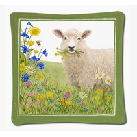 Spiced Mug Mat Spring Sheep