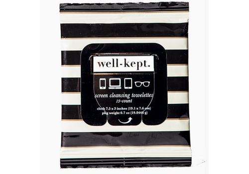  Well-Kept, Screen Wipes Buckhead Screen & Lens Wipes 