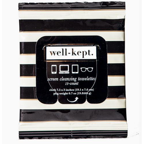 Well-Kept, Screen Wipes Buckhead Screen & Lens Wipes 