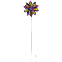 19" Wind Spinner Stake - Flower