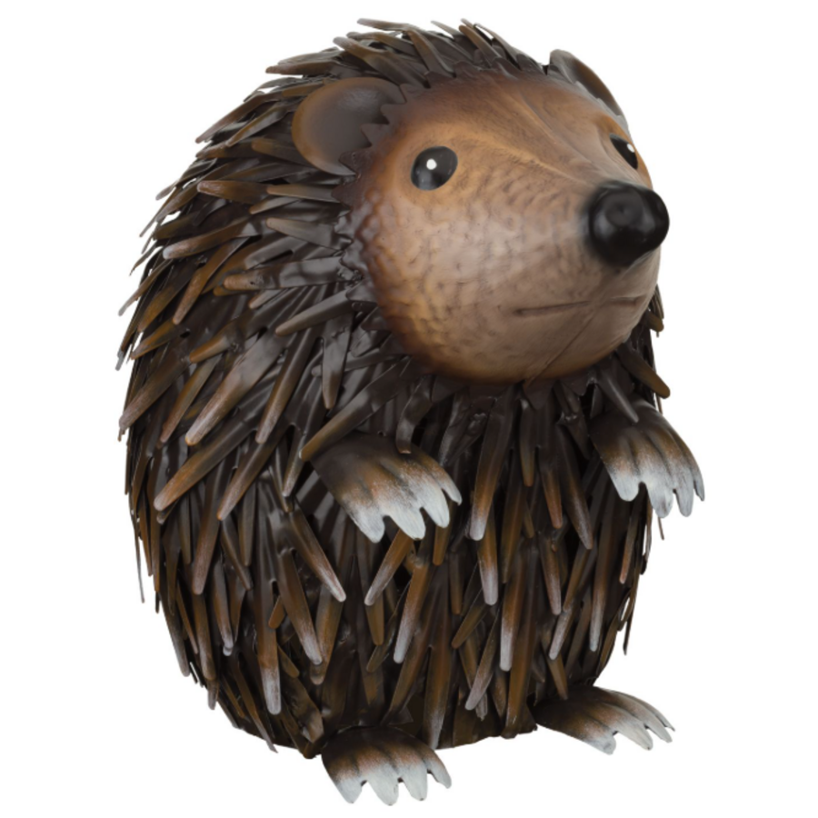8" Metal Hedgehog Décor