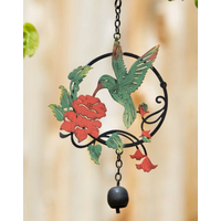 Hummingbird and Lily Ornament