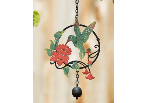  Hummingbird and Lily Ornament 