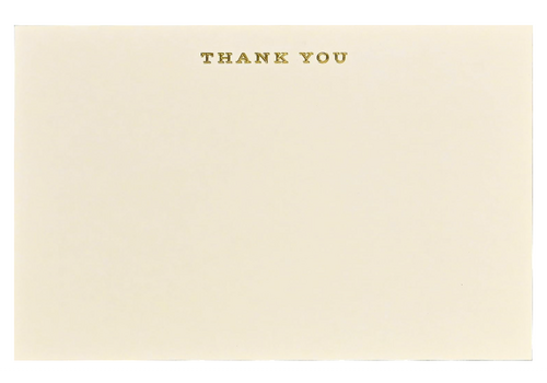  Peter Pauper Press Thank You Correspondence Cards 