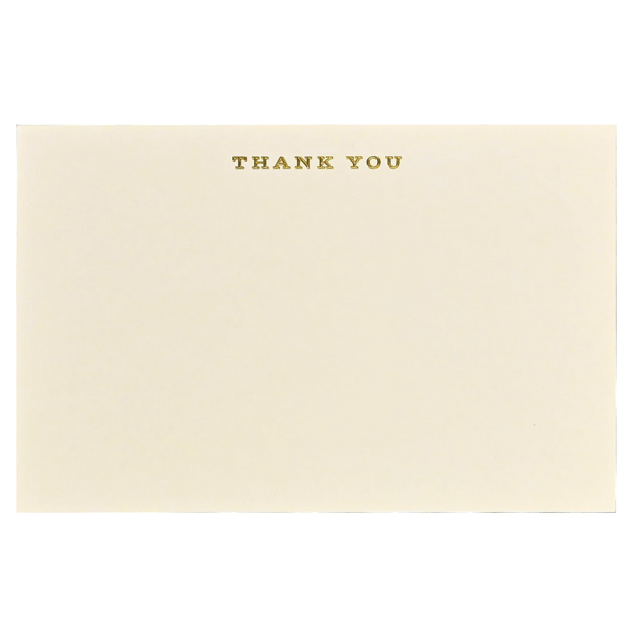 Thank You Correspondence Cards
