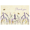 Peter Pauper Press Lavender & Honey Thank You Notes