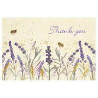 Lavender & Honey Thank You Notes