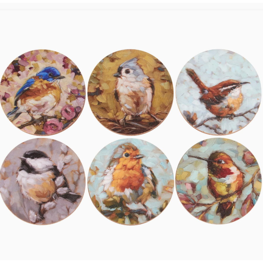 Tiny Bird Magnet Set