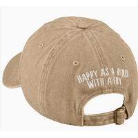 Bird with a Fry Baseball Cap