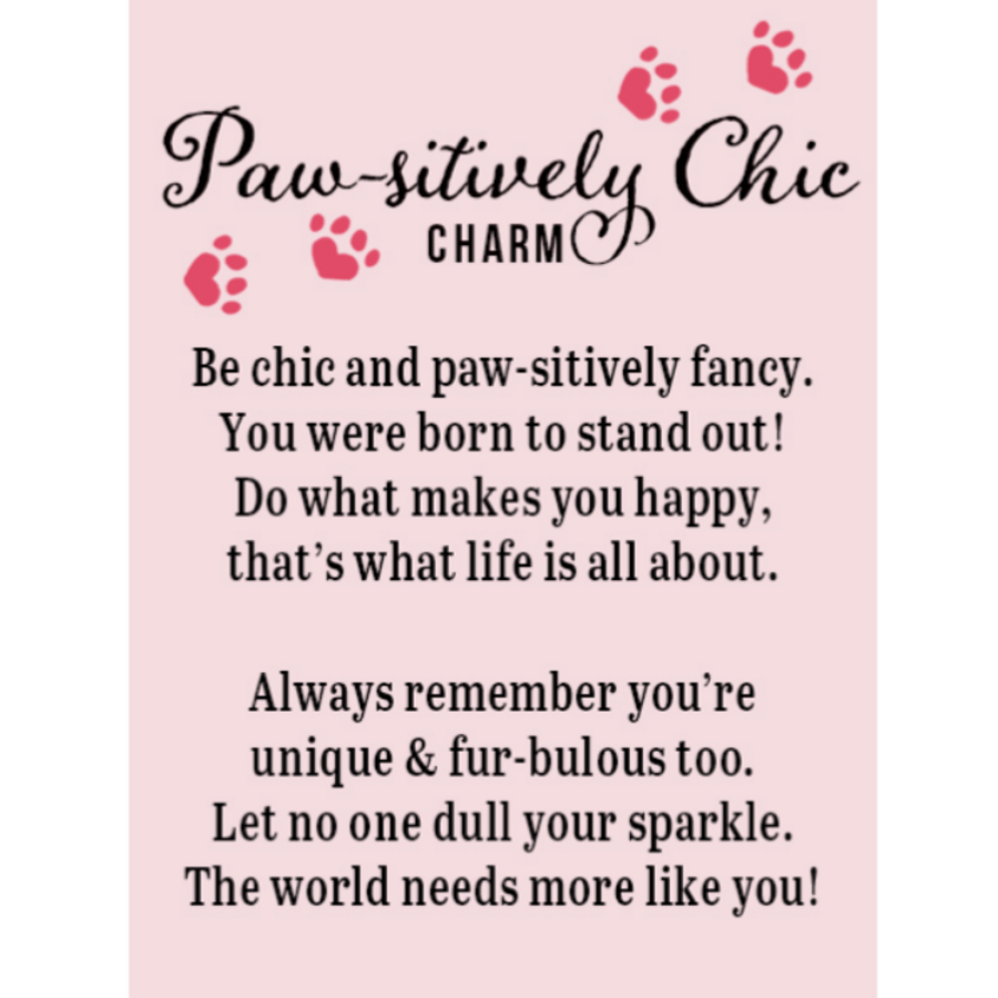 Paw-sitively Chic Charm