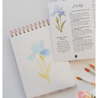 Bailey Rae Flowers Watercolor Workbook