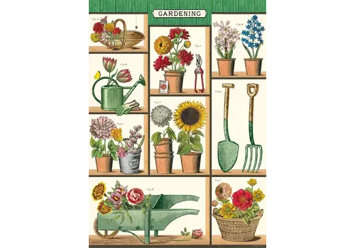 Cavallini Papers & Co Gardening Gift Wrap 