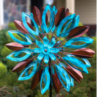 Large Illuminarie Mojave Dual-Motion Windwheel