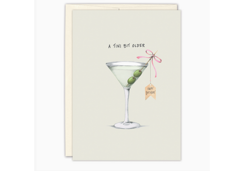  Biely & Shoaf A Tini Bit Older Birthday Card 