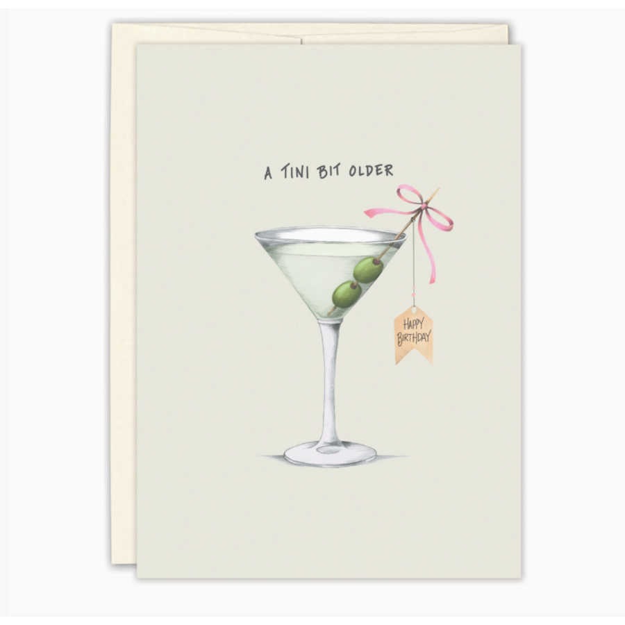 A Tini Bit Older Birthday Card