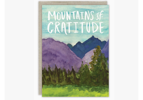  Biely & Shoaf Mountains of Gratitude Card 