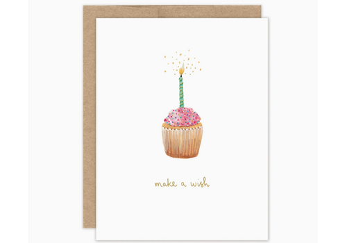 Biely & Shoaf Make A Wish Cupcake Birthday Card 