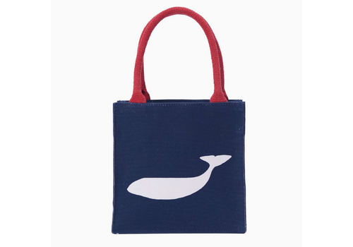  Rockflowerpaper Whale Navy Itsy Bitsy Bag 