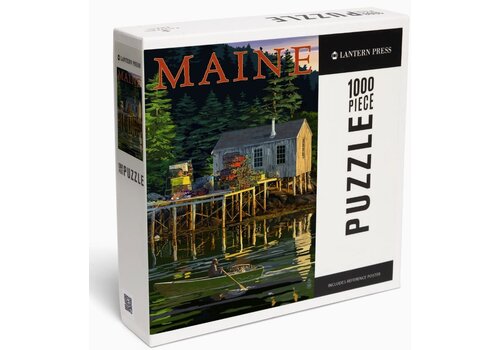  Lantern Press Maine Lobster Shack Puzzle 1000 Piece 
