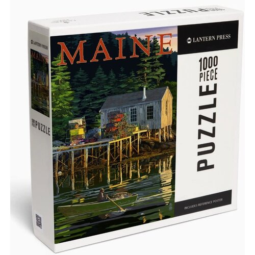  Lantern Press Maine Lobster Shack Puzzle 1000 Piece 
