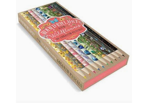  Wanderlust and Wildflowers Colored Pencils 