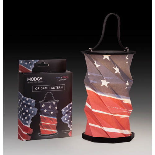  StarsNstripes Origami Lantern 