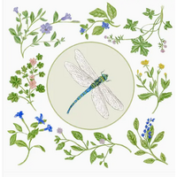 Flour Sack Towel Dragonfly