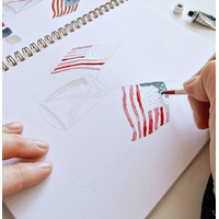 Americana Watercolor Workbook