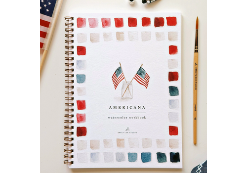  emily lex studio Americana Watercolor Workbook 