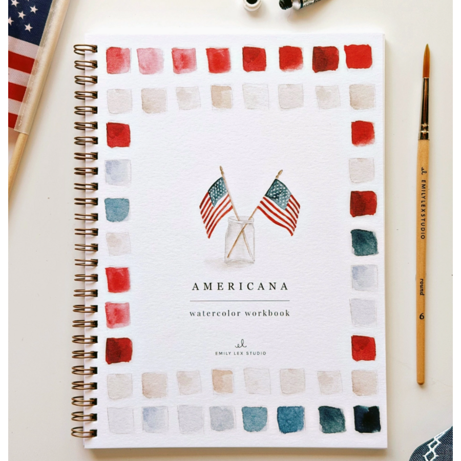 Americana Watercolor Workbook
