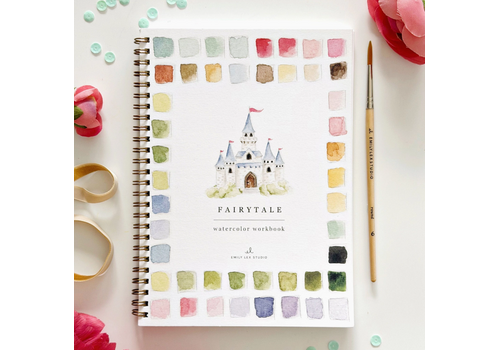  emily lex studio Fairytale Watercolor Workbook 