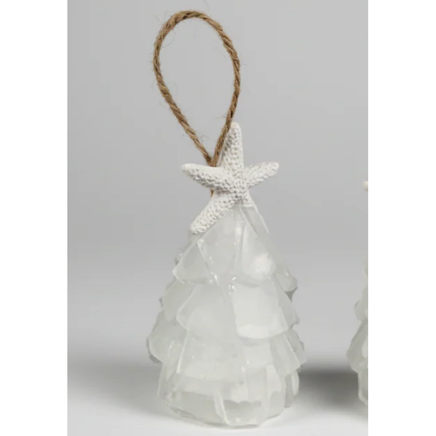 Mini 3D Seaglass Tree Ornament