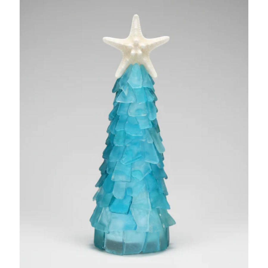 10" Seaglass Tree