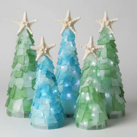 10" Seaglass Tree