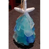 Mini 3D Seaglass Tree Ornament