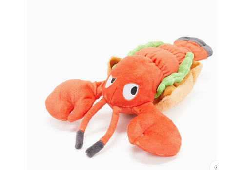  Pet Palette Distribution Maine Lobster Roll Dog Toy 