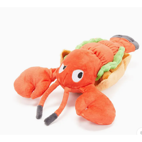  Pet Palette Distribution Maine Lobster Roll Dog Toy 